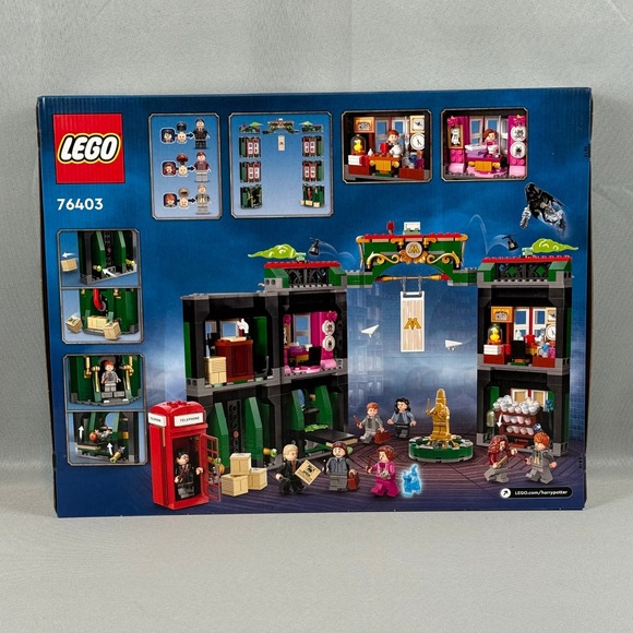 Lego #76403 The Ministry of Magic Harry Potter Retired Brand New Factory Sealed - Picture 2 of 2